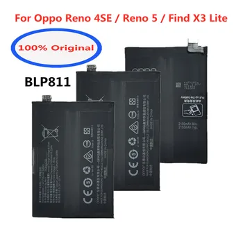 100% Original, Alta Qualidade de 4500mAh BLP811 Telefone Bateria de Substituição Para o OPPO / Reno 4SE/Reno 5/Encontrar X3 Lite Baterias Bateria