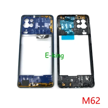 10PCS Para Samsung Galaxy M32 M52 M62 Meio Suporte de Quadro de Habitação de Substituição de Peças de Reparo