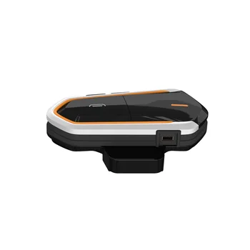 1200 BT Interfone Bluetooth Moto Capacete de motociclista Intercom Fone de ouvido Climder com Antena