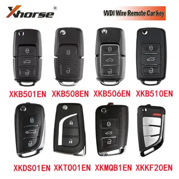 1PCS Xhorse Fio Remoto Chave do Carro para VVDI2 Mini Chave de Ferramenta XKB501EN XKB506EN XKB508EN XKB510EN XKDS00EN XKTO01EN XKMQB1EN XKKF20EN