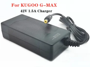 42V 1.5 UM Carregador para KUGOO de G-MAX Scooter Elétrica Dobrável Carregador de Bateria de Reposição Acessórios