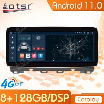Android 11 auto-Rádio Bluetooth Para Mazda CX-4 2017 - 2021 Receptor GPS Carplay Video Central Multimídia Player Estéreo Unidade de Cabeça