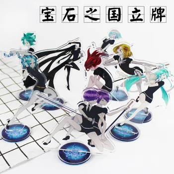 Anime Houseki não Kuni Acrílico com Suporte a Placa de Suporte do Desktop Figuras de Ação de Decoração de Cosplay Brinquedos de Presente 16cm