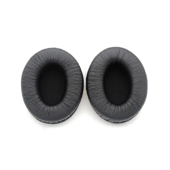 Earpads de couro de Almofadas de Substituição Almofadas de Ouvido de Espuma Almofada Earmuff Tampa Copos de Peças de Reparo para a Pioneer SE-M715 Fones de ouvido Fone de ouvido