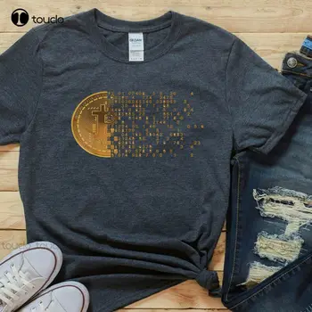 Engraçado Novo Bitcoin Camisa Hodl T-Shirt Cryptocurrency Camisa De Criptografia Camisa Comerciante Muscle Tee Shirt