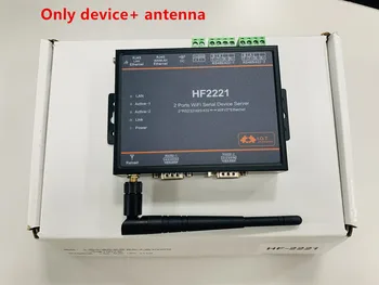 HF2221 Industrial Modbus 2Ports Servidor Serial RS232/RS485/RS422 para wi-Fi Ethernet Dispositivo de controle de automação