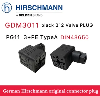 Hirschmann GDM 3011 hidráulico válvula solenóide ligação a sensor de plug DIN43650 industrial universal plug GDM3011