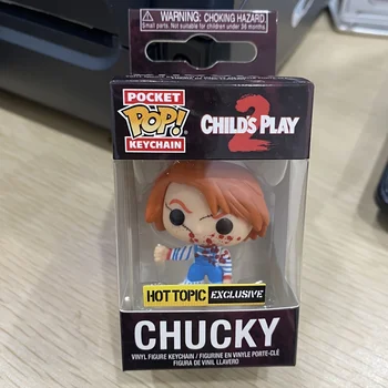 Horrior Série brincadeira de Criança Chaveiro Sangue Novo Chucky Figura de Ação de Recolha de Brinquedos