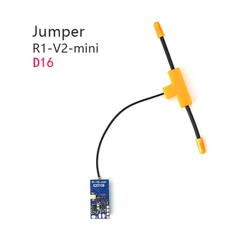 Jumper R1 V2 Mini 2.4 GHz 16CH Receptor Compatível com FrSky D16 XM+ RXSR SBUS Jumper T-Lite T18 T16 T12 T8SG Drone Acessórios