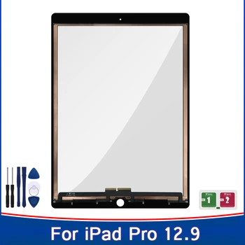 NOVOS TouchScreen do iPad Pro 12.9 (2015/2017) A1652 A1584 A1670 A1671 Digitador da Tela de Toque do Painel Frontal de Vidro, Peças de Reparo