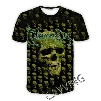 Nova Moda das Mulheres/Homens da Impressão 3D Cypress Hill Casual T-shirts Hip Hop Camisetas Estilos de Harajuku Tops Roupas h02
