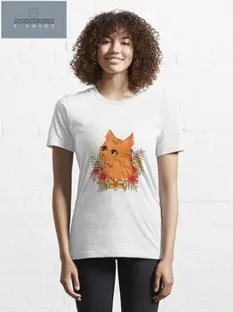 O gato olhando o pôr do sol T-shirt 2023 nova moda de camisetas estampadas marca gráfico t-shirts streetwear roupas para mulheres