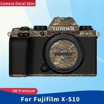 Para Fujifilm X-S10 Decalque Pele De Vinil Plástico Para Embalar O Corpo Da Câmera De Proteção Adesivo Protetor De Revestimento