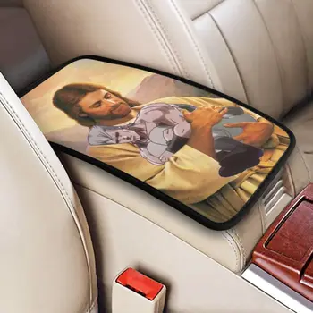 Personalizado Braço Capa de Tapete para Carro Caminhão Jojos Bizarre Adventure Polnareff Jesus Consola Central Caixa de Almofada
