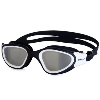 Profissional de Adultos Anti-nevoeiro proteção de UV da Lente de Homens, Mulheres Óculos de Natação Impermeável do Silicone Ajustável Óculos de natação em piscina