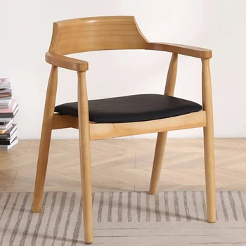 Quarto Móveis, Cadeiras de Jantar Salão de Designer Baixos de Madeira Cadeiras Modernas Criativo Pós-moderno, Minimalista Silla Comedor de Móveis WYH