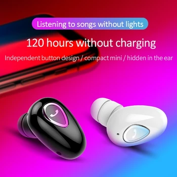 Sem fio de Esportes Fone de ouvido Bluetooth Fone de ouvido compatível YX01 Mini Único de Ouvido compatível com Bluetooth Auricular mãos-livres No Ouvido Fone de ouvido