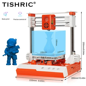 TISHRIC Impressora 3D Auto Desenvolvido Software de Modelagem E3DMagic Impressora 3D de Impressão Inteligente de Segmentação de dados Easyware Criança Impressora 3D