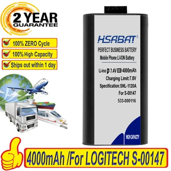 Top da Marca 100% Novo 4000mAh 533-000116 Bateria para LOGITECH S-00147 UE MegaBoom sem Fio bluetooth alto-falante Baterias