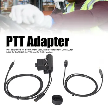 U94 PPF Adaptador com Clip Portátil Premir para Falar Conector de 3,5 mm de Telefone Celular de Jack N