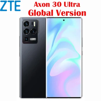 Versão Global Oficial ZTE Axon 30 Ultra 5G Snapdragon 888 Octa Core Telefone Celular 6.67 polegadas, Ecrã AMOLED de 65W Carga Rápida 64MP NFC