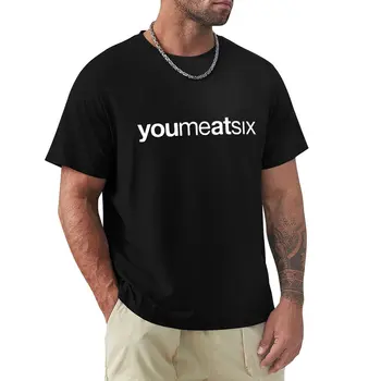 Você me às seis logotipo da tampa T-Shirt personalizada t-shirts T-shirt para um menino de grandes dimensões t-shirt dos homens
