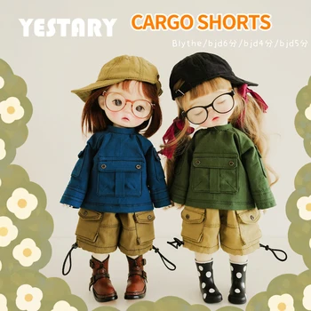 YESTARY Obitsu11 BJD Boneca Calças Shorts de Carga de Bonecas Acessórios Piccodo corpo Molly BJD Shorts da Moda de Roupas de Boneca Para a Menina Presentes