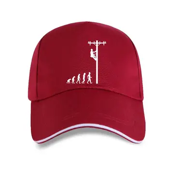 novo boné chapéu Evolução Do Atacante Engraçado Presente de Aniversário Para Eletricista Homens Papai Papai Pai, Marido Boné de Algodão T-Sh