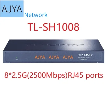 tp-link 2500mbps mudar 2.5 switch gigabit switch de rede ethernet 2,5 g de mudar de 2,5 gigabit ethernet rj45 de 8 de porta de 2,5 gbps 2,5 gb TL-SH1008